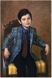 Портрет мальчика, детские портреты, портрет на заказ, заказать портрет по фото, портрет маслом на заказ